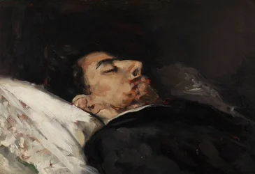 Gustavo Adolfo Bécquer auf seinem Sterbebett
